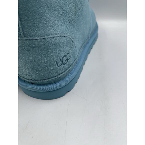 UGG Neumel Suede Lace-Up Chukka Boots Men\'s 9 Blue Sheepskin 3236 New Defect main image 6